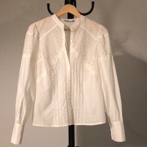 Cute white shirt from brand Lush